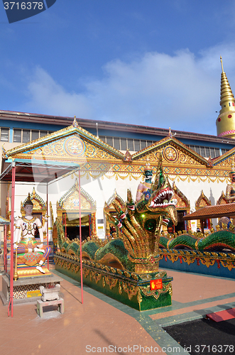 Image of Sculpture at the Thai temple Wat Chayamangkalaram