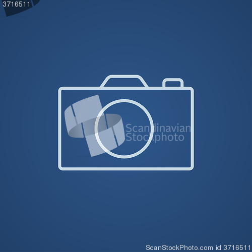 Image of Camera line icon.