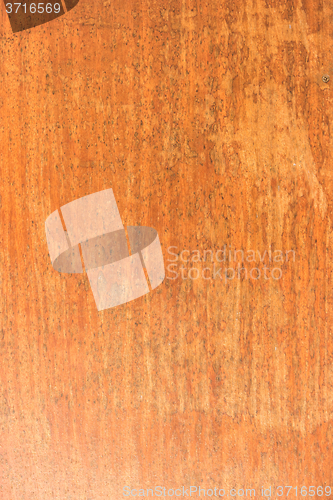 Image of Weathered brown painted wooden board