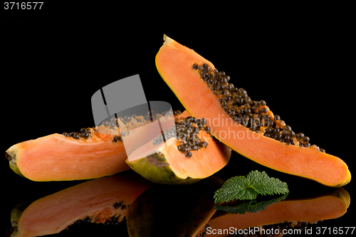 Image of Fresh and tasty papaya