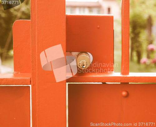 Image of  Door lock vintage