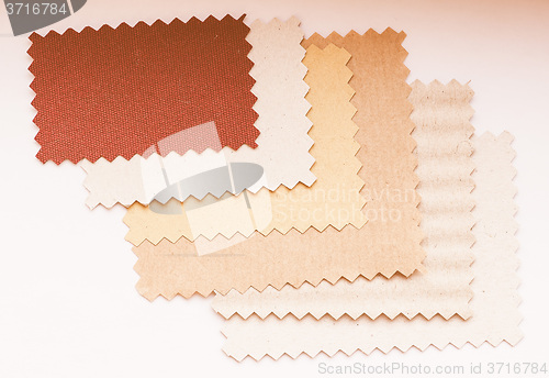 Image of  Paper swatch vintage