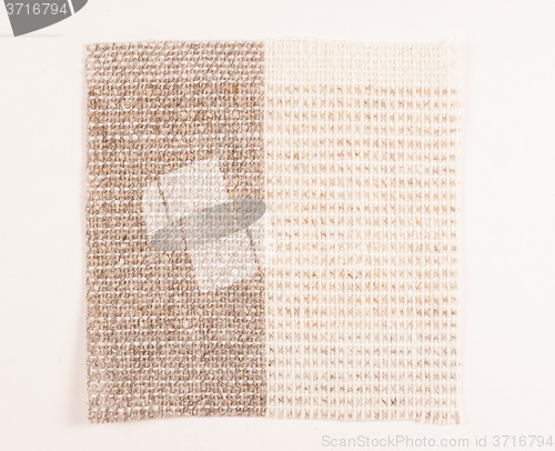 Image of  Grey fabric sample vintage