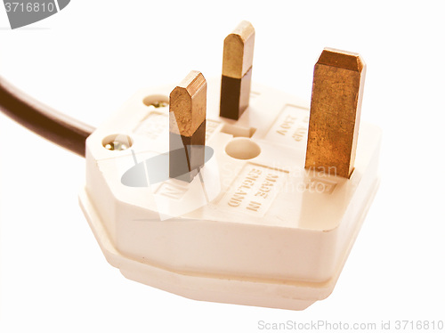 Image of  British plug vintage