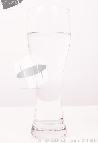 Image of  Glass of water vintage