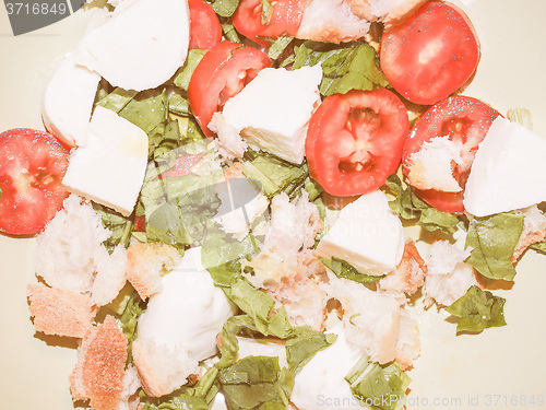 Image of Retro looking Tomato salad