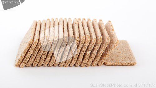 Image of Crackers (breakfast) isolated