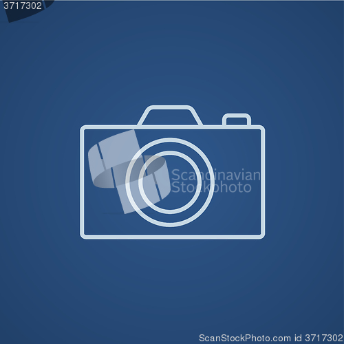 Image of Camera line icon.