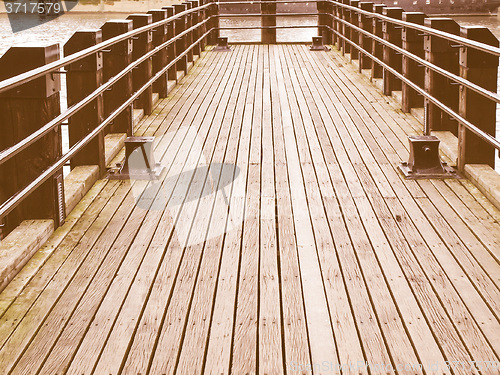 Image of  Deck pier vintage