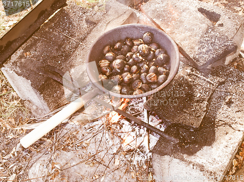 Image of Retro looking Barbecue picture