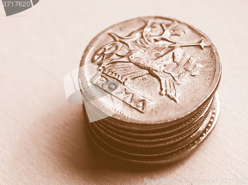 Image of  Roman coin vintage