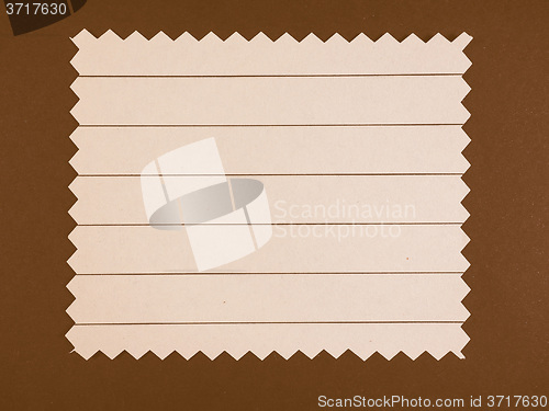 Image of  Brown paper sample vintage