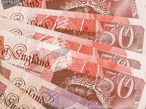 Image of  Pound notes vintage