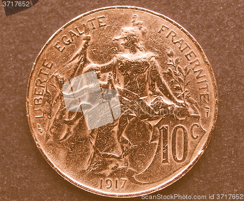Image of  France coin vintage
