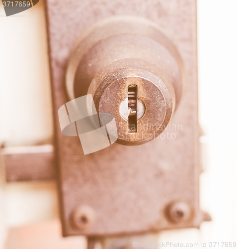 Image of  Safety lock vintage