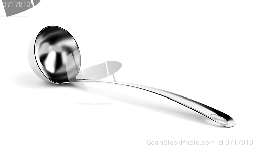 Image of Silver ladle