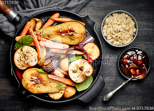 Image of Roasted fruits and vegetables