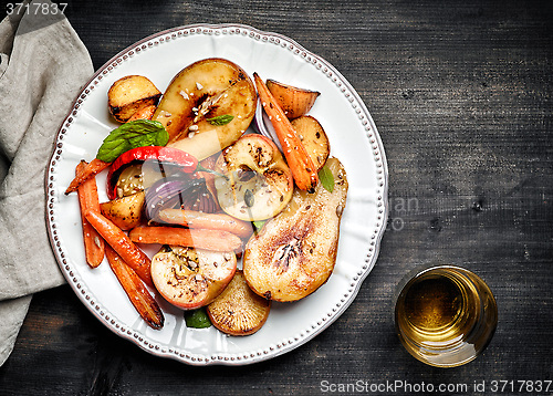 Image of Roasted fruits and vegetables