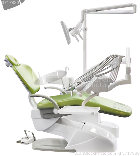 Image of Green Dentist Chair Cutout