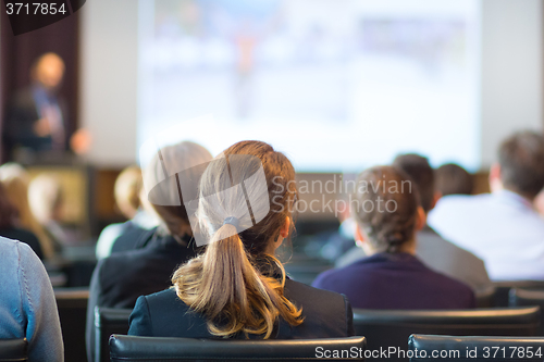 Image of Audience in the lecture hall.