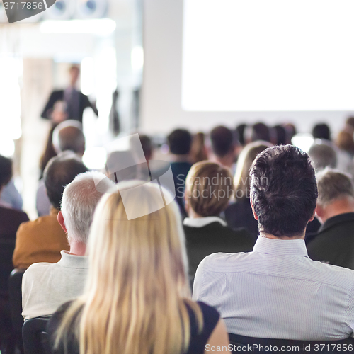 Image of Audience in the lecture hall.