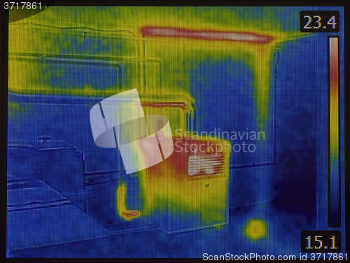 Image of Heat Dissipation Thermal Image