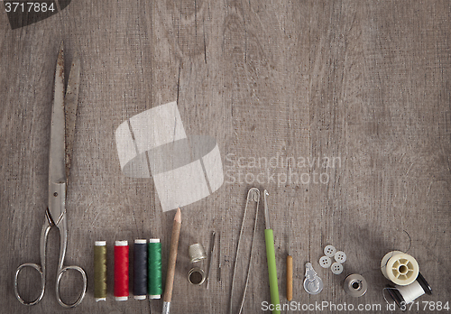 Image of Patch wooden background