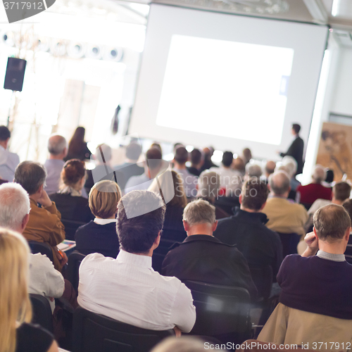 Image of Audience in the lecture hall.