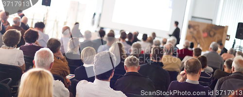 Image of Audience in the lecture hall.