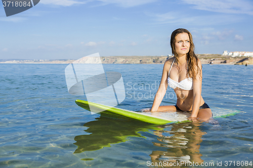 Image of Surfer girl