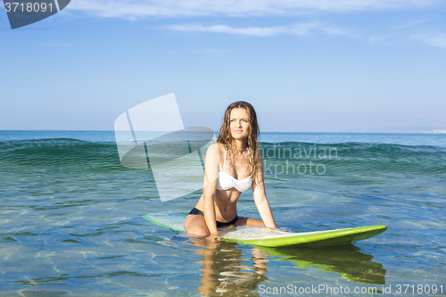 Image of Surfer girl