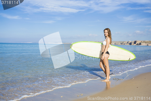 Image of Surfer girl