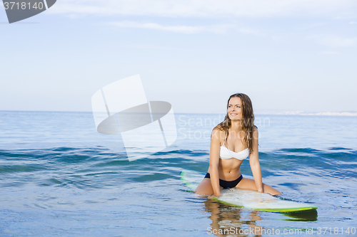 Image of Surfer girl