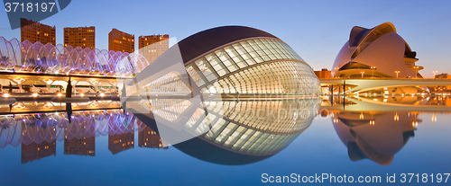 Image of Valencia\'s City of Arts and Science Museum.