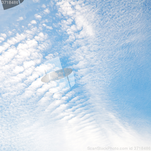 Image of in the sky of italy europe cloudy fluffy cloudscape