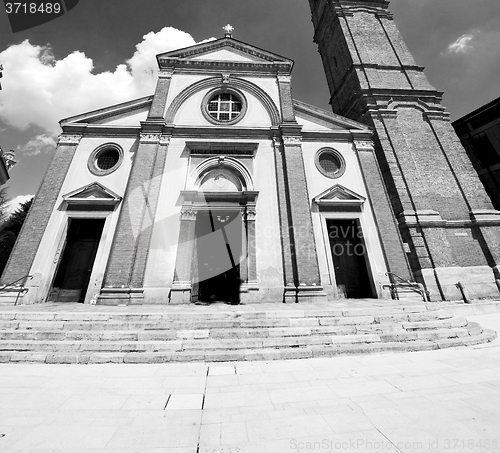 Image of  culture old architecture in italy europe milan religion       a