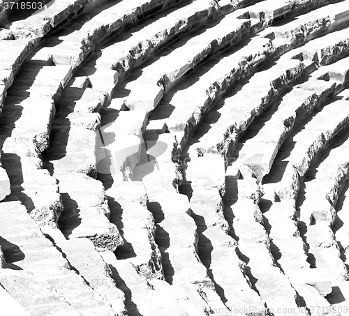 Image of in turkey europe aspendos the old theatre abstract texture of st