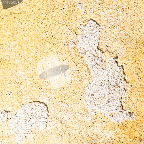Image of orange in europe italy old wall and antique contruction yellow  