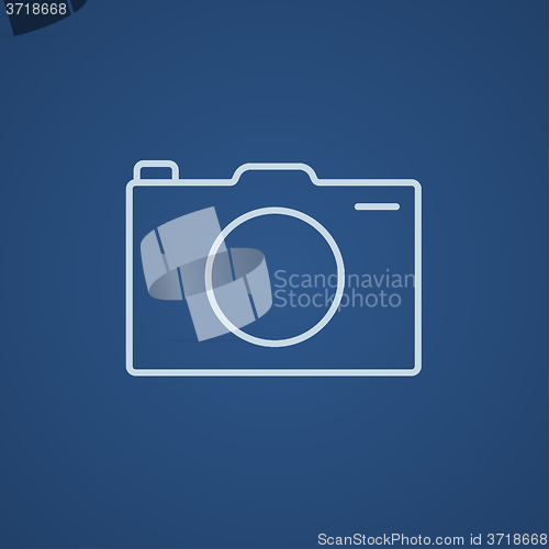 Image of Camera line icon.