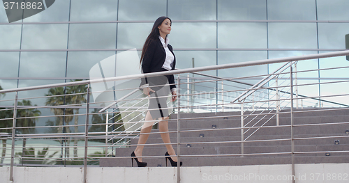 Image of Stylish confident business manageress