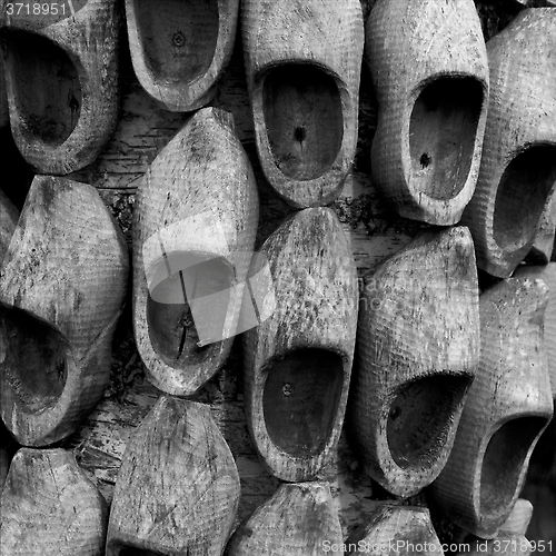 Image of Wooden shoes