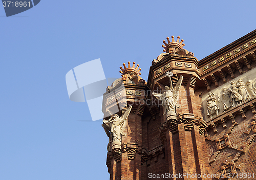 Image of Triumphal arch in Barcelona