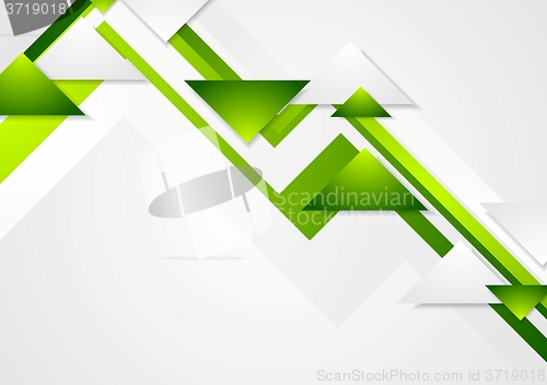 Image of Abstract green tech corporate background