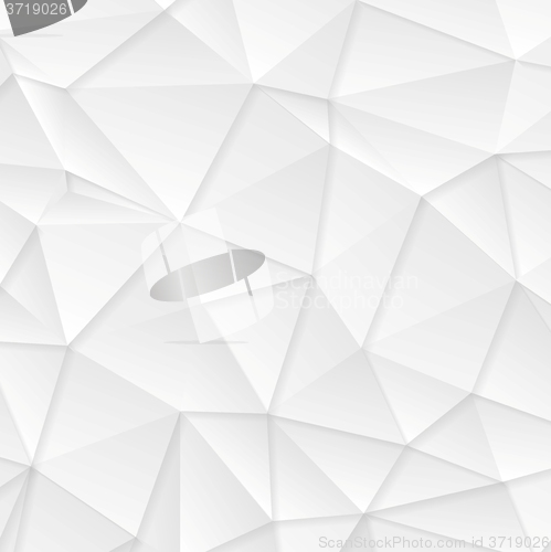 Image of Polygonal abstract grey tech background