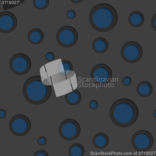 Image of Dark blue circles abstract background