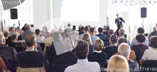 Image of Audience in the lecture hall.