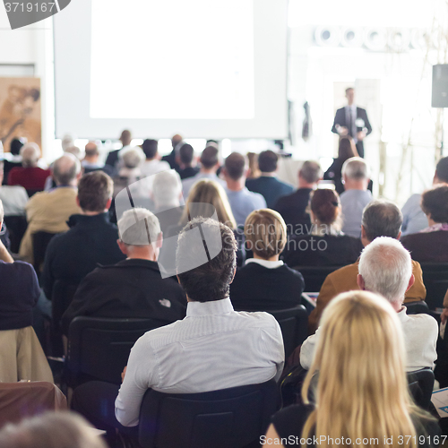 Image of Audience in the lecture hall.