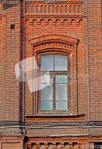 Image of Old window in a building