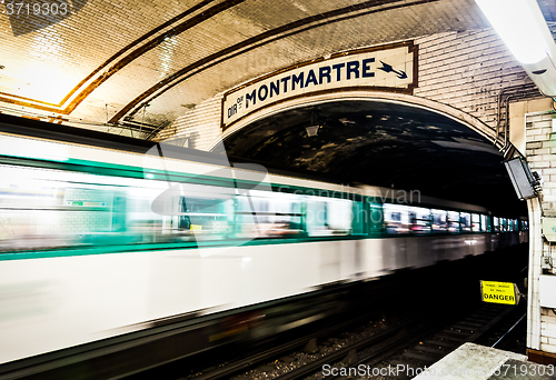 Image of Paris Metro Station