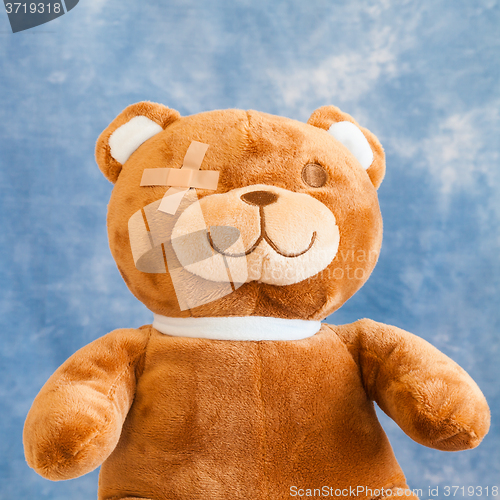 Image of Injured Teddy Bear